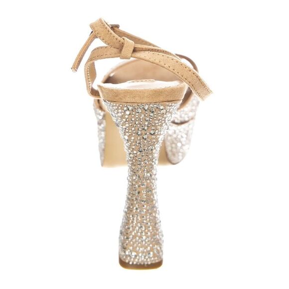 BRAND NEW SUGAR JANET WOMEN'S RHINESTONES SANDALS - Picture 1 of 16